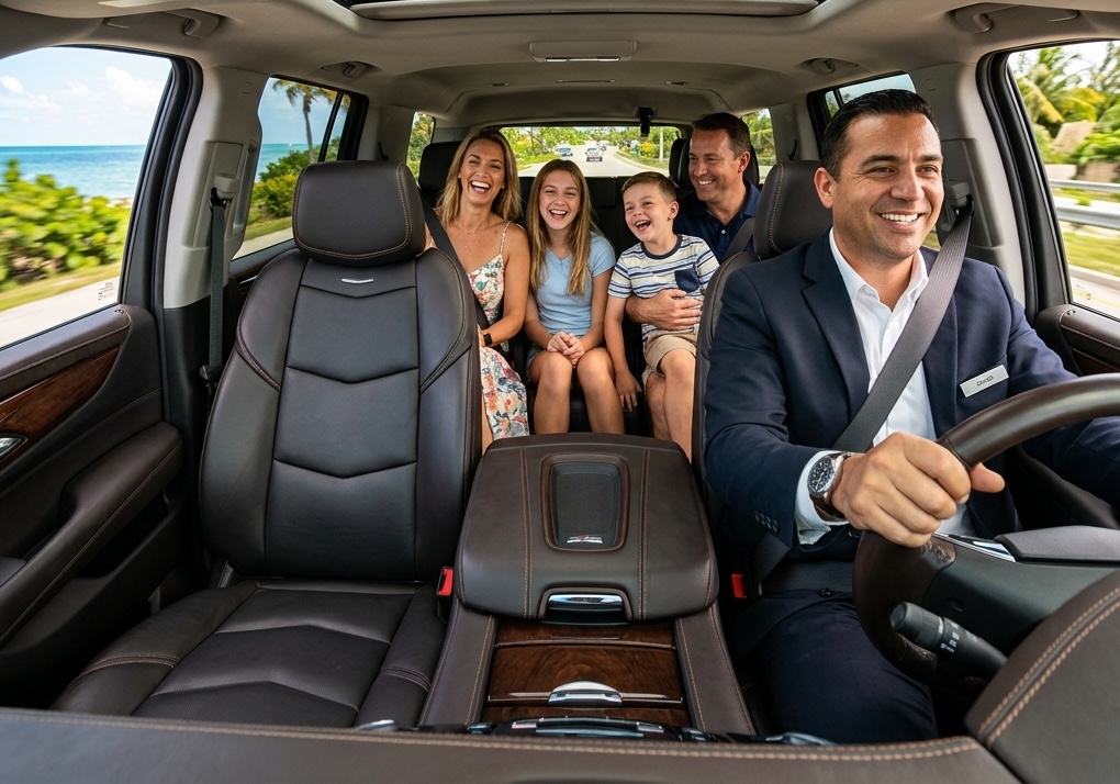 Private driver exploring beaches